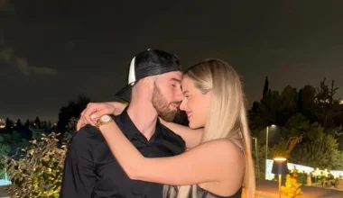 Παναθηναϊκός: Στην αγκαλιά της συντρόφου του άλλαξε χρόνο ο Λ.Βιλντόσα (φωτο)