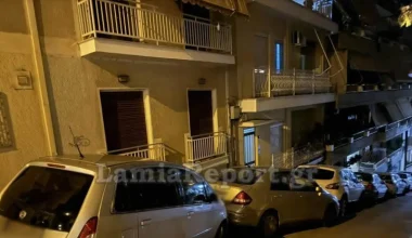 Λαμία: Οδηγός παραβίασε το STOP σε κατηφόρα και προκάλεσε καραμπόλα (φωτο)