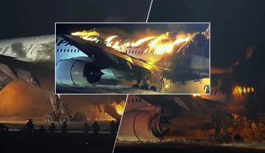 Τόκιο: Στις φλόγες τυλίχθηκε αεροσκάφος της Japan Airlines στο αεροδρόμιο! – Επιβάτες τρέχουν να σωθούν (βίντεο)