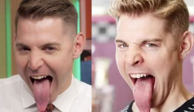 Ο άνθρωπος με τη μακρύτερη γλώσσα στον κόσμο – Ξεπερνά τα δέκα εκατοστά (βίντεο)