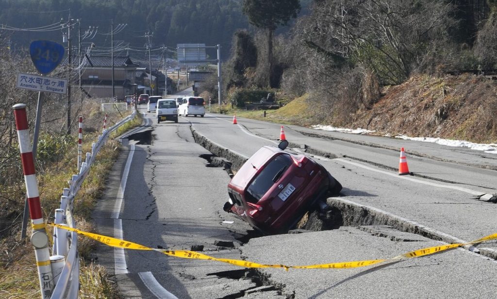 Σεισμός στην Ιαπωνία: Τους 62 έφτασαν οι νεκροί σύμφωνα με νεότερη καταμέτρηση