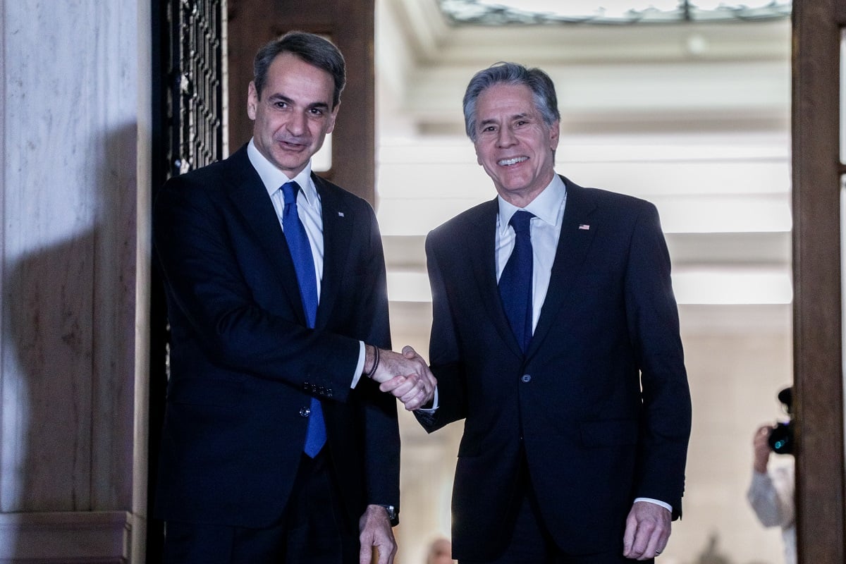 Χανιά: Το απόγευμα του Σαββάτου η κατ’ ιδίαν συνάντηση K.Μητσοτάκη – A.Μπλίνκεν