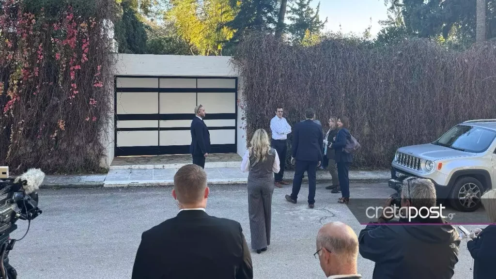 Κ.Μητσοτάκης – Α.Μπλίνκεν: Οι πρώτες εικόνες πριν τη συνάντηση στα Χανιά