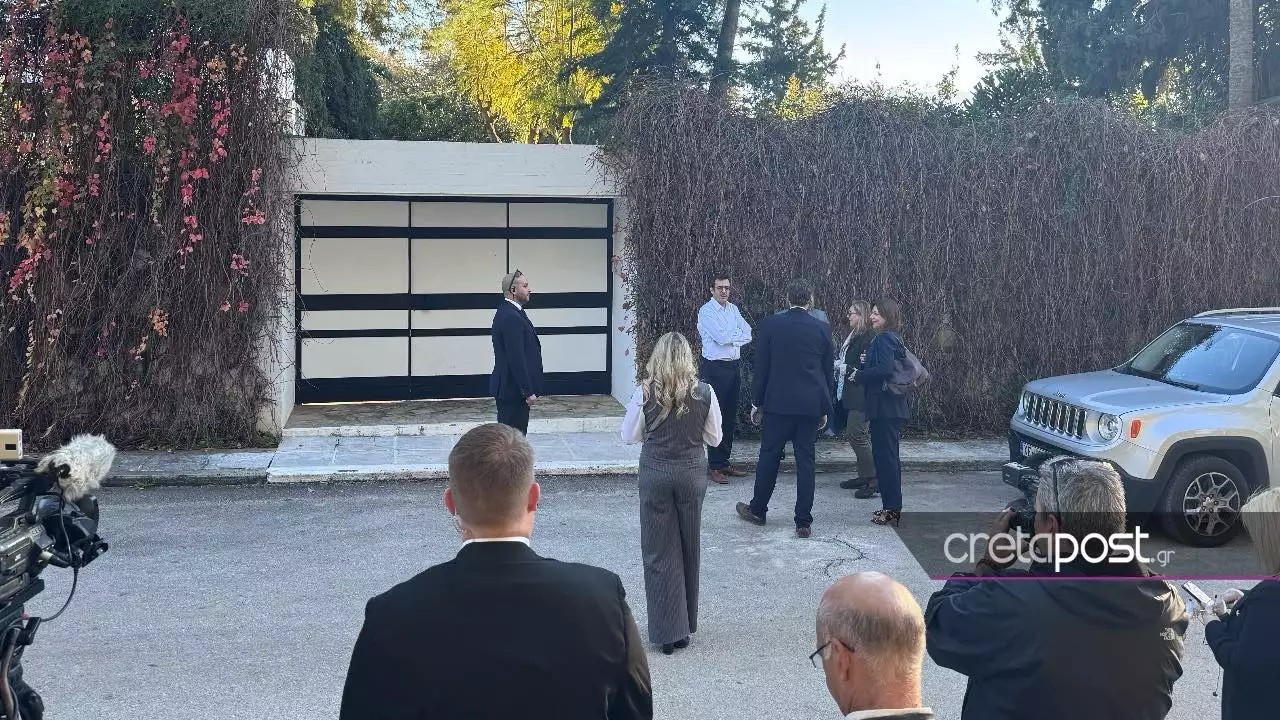 Κ.Μητσοτάκης – Α.Μπλίνκεν: Οι πρώτες εικόνες πριν τη συνάντηση στα Χανιά