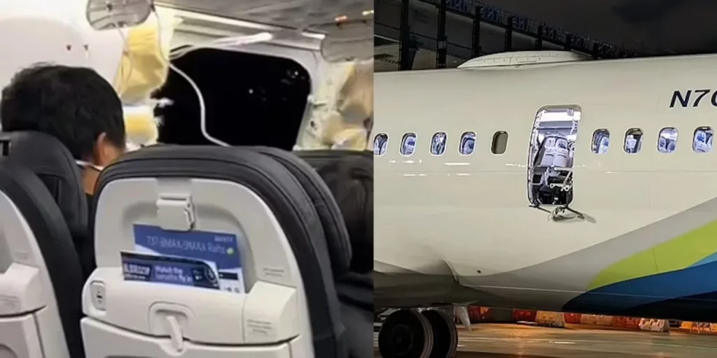 Τρόμος στον αέρα: Αποκολλήθηκε παράθυρο σε πτήση της Alaska Airlines (βίντεο)