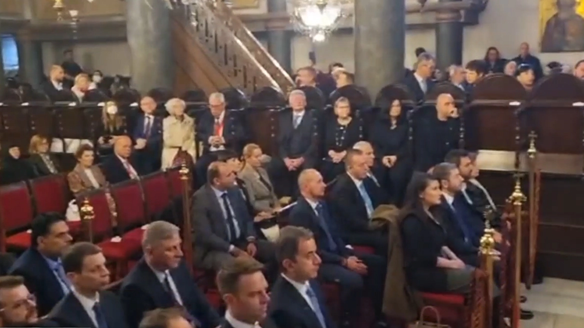 Φανάρι: Σαν… δυο ξένοι Σ.Κασσελάκης και Ν.Ανδρουλάκης στη Θεία Λειτουργία για τα Θεοφάνια