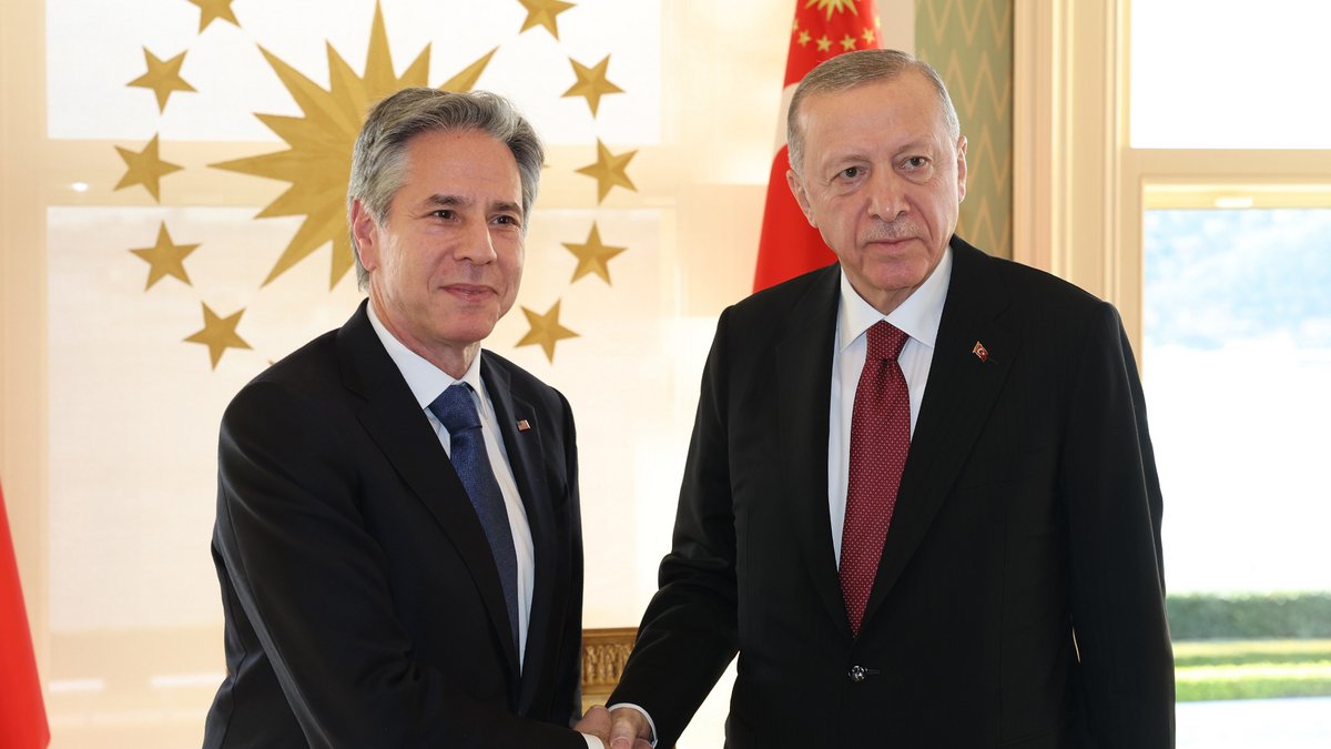 Η ανακοίνωση του Στέιτ Ντιπάρτμεντ για τη συνάντηση Α.Μπλίνκεν με Ρ.Τ.Ερντογάν