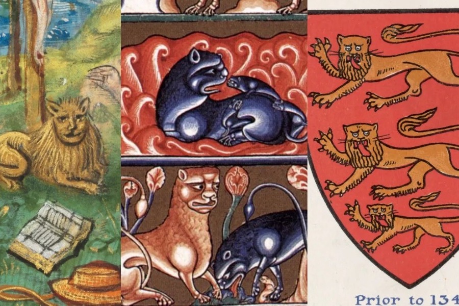 Έχετε αναρωτηθεί; – Γιατί οι καλλιτέχνες του Μεσαίωνα σχεδίαζαν γελοία λιοντάρια στους πίνακές τους;