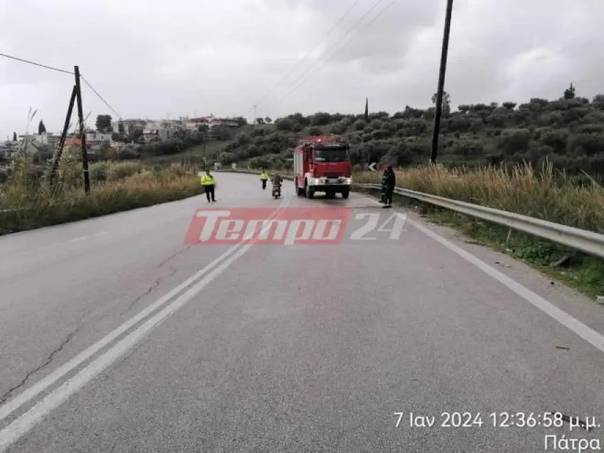 Πάτρα: Τραυματίστηκε 12χρονη μετά από σφοδρή σύγκρουση οχημάτων στην Ομβρυά (φωτο)