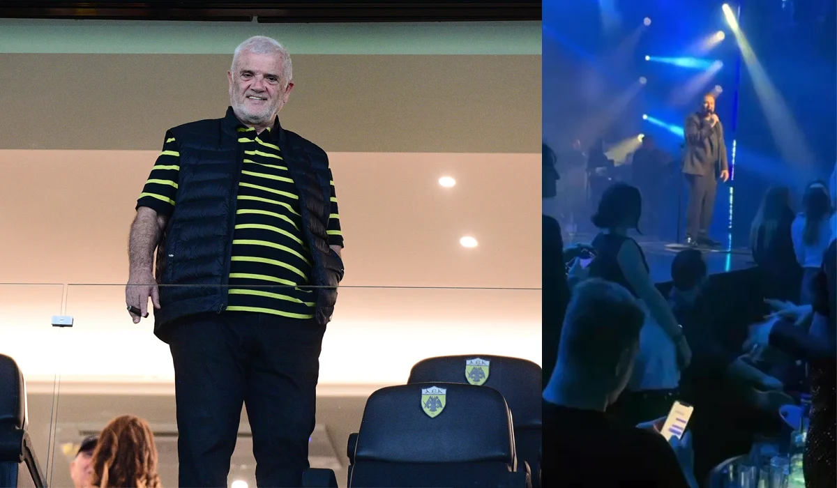 «Τρελαμένος» στον Ρέμο ο Δ.Μελισσανίδης μετά την νίκη της ΑΕΚ επί του Ολυμπιακού – Κέρασε όλο το μαγαζί!