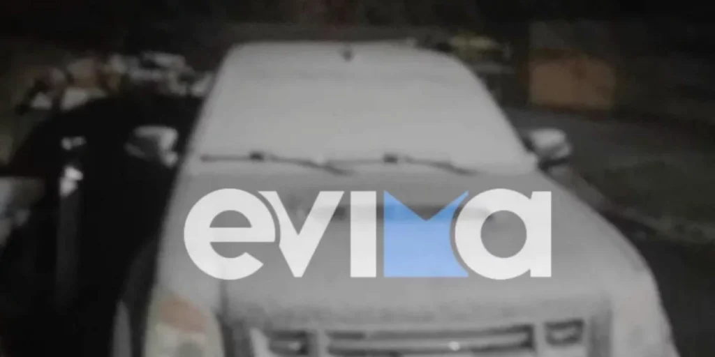 Έπεσαν τα πρώτα χιόνια και στην Εύβοια – Δείτε βίντεο 