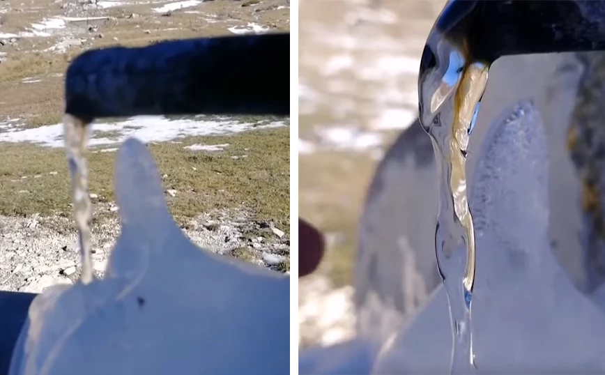 Δείτε την οφθαλμαπάτη με το τρεχούμενο νερό που έχει «τρελάνει» το διαδίκτυο (βίντεο) 