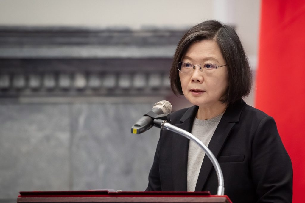 Ταϊβάν: Την απερχόμενη πρόεδρο Τσάι Ινγκ-γουέν συνάντησε ανεπίσημη αντιπροσωπεία των ΗΠΑ