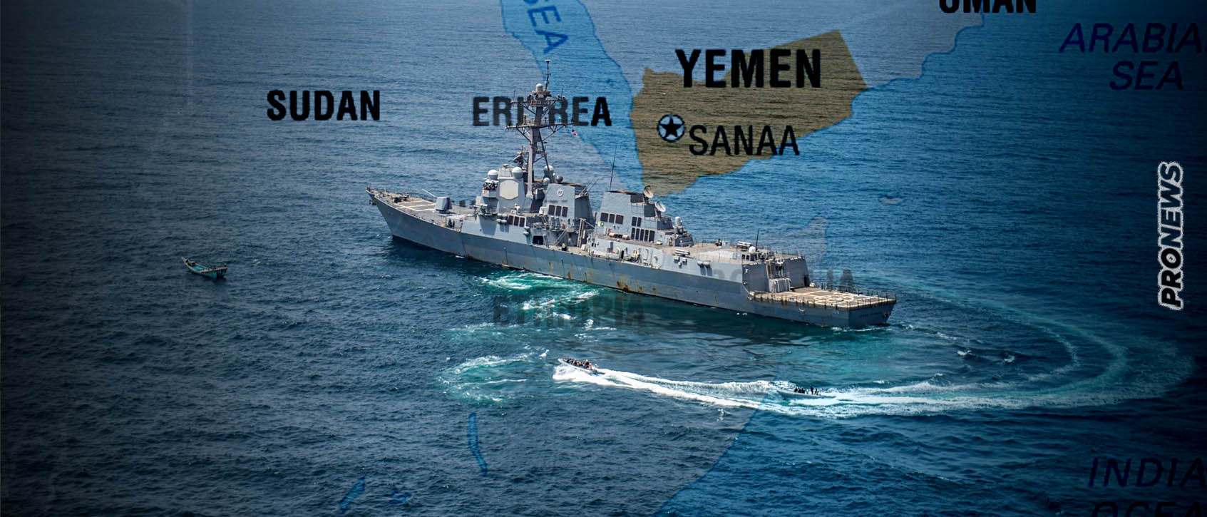 Πύραυλος των Χούθι χτύπησε αμερικανικό πλοίο έξω από τις ακτές της Υεμένης στον Κόλπο του Άντεν