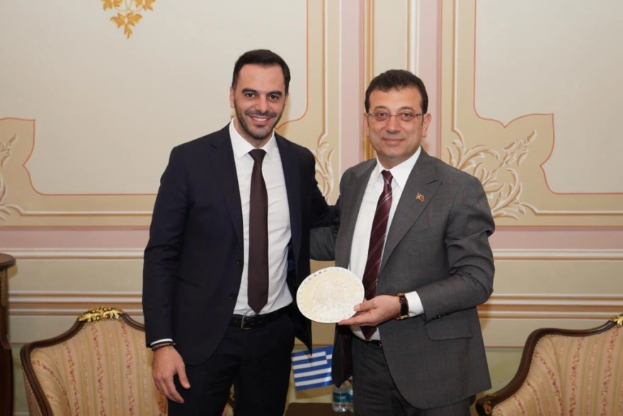 Στην Κωνσταντινούπολη ο Μ.Χριστοδουλάκης – Συναντήθηκε με τον Πατριάρχη Βαρθολομαίο και τον Ε.Ιμάμογλου (φώτο)