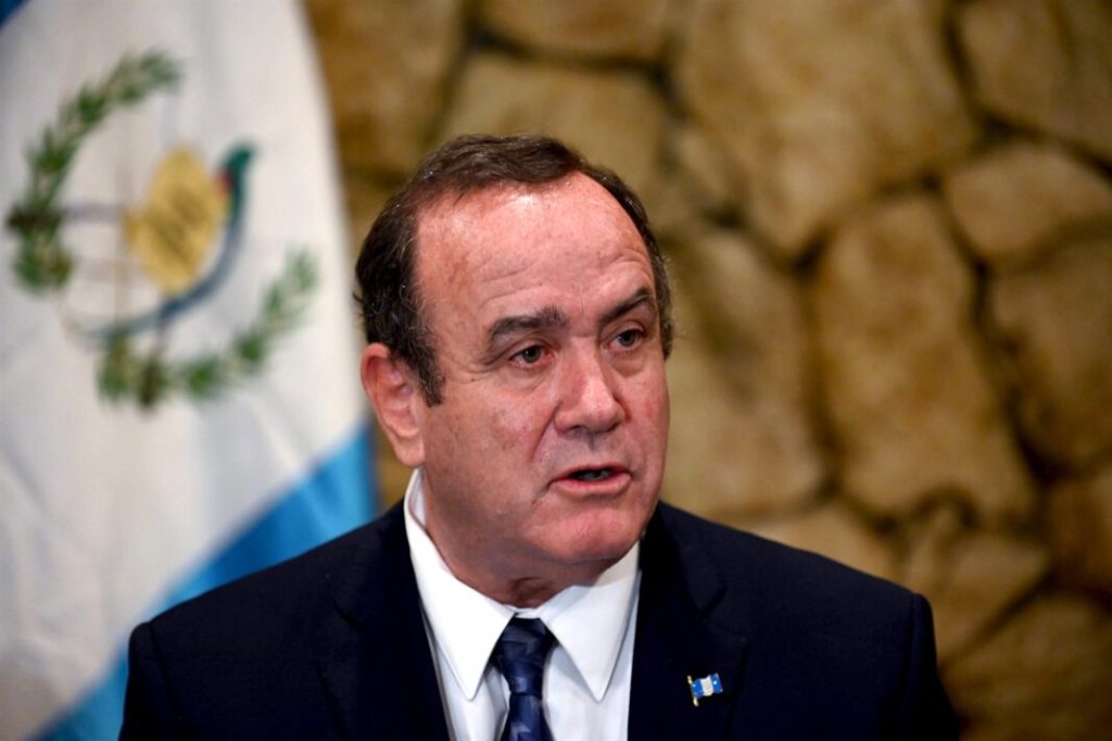 Οι ΗΠΑ επέβαλαν κυρώσεις στον πρώην πρόεδρο της Γουατεμάλας Αλεχάντρο Γιαματέι
