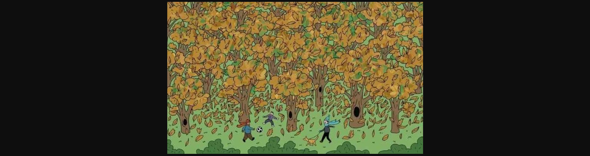 Οπτική ψευδαίσθηση: Μόνο το 2% των ανθρώπων μπορεί να βρει το σκιουράκι σε 8 δευτερόλεπτα