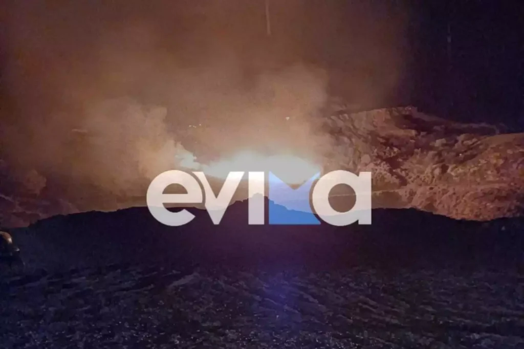 Εύβοια: Ξέσπασε φωτιά στην Κάρυστο – Στο σημείο έσπευσε η Πυροσβεστική 