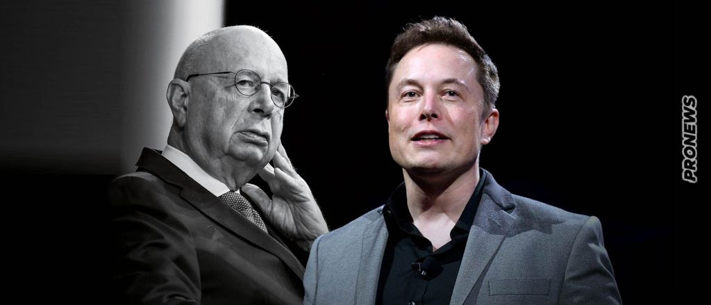 Έλον Μασκ: «Ο Κλάους Σβαμπ θέλει να γίνει ο αυτοκράτορας της Γης – Οι πολιτικές του Νταβός αποσκοπούν σε αυτό»