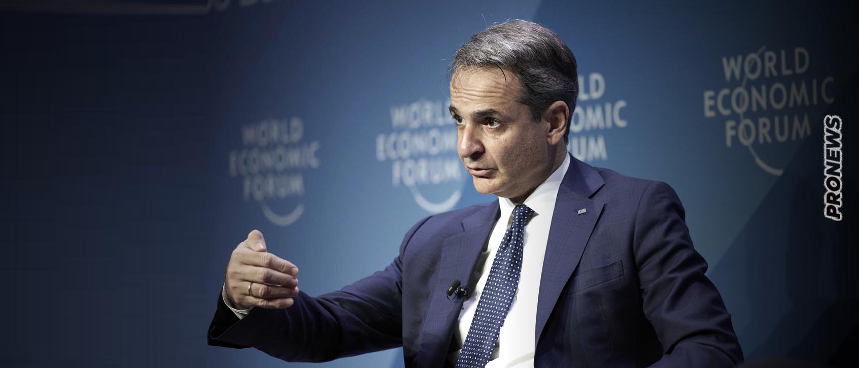 Ο Κ.Μητσοτάκης επέστρεψε με γρίπη Η1Ν1 από το Νταβός – Έχει υψηλό πυρετό