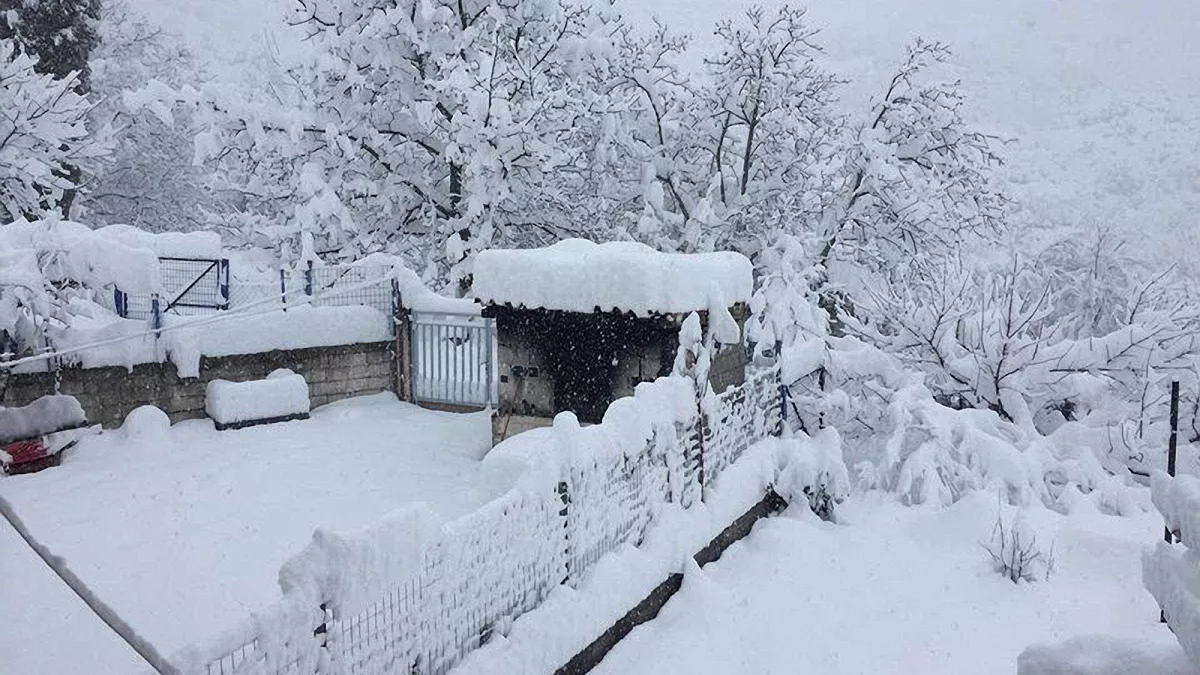 Εντυπωσιακή εικόνα: Δείτε πώς κατέγραψε τη χιονισμένη Βόρεια Ελλάδα ο δορυφόρος Sentinel-3 (φώτο)