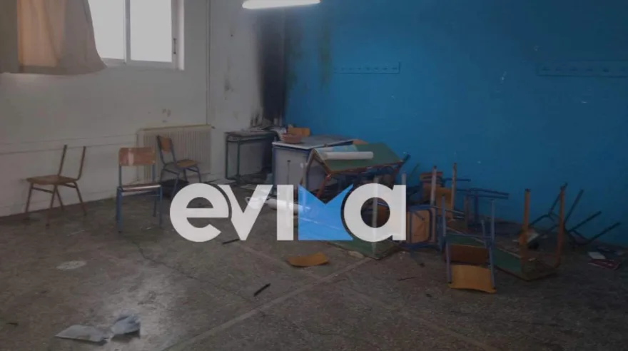 Χαλκίδα: Εξωσχολικοί βανδάλισαν σχολείο υπό κατάληψη και έκλεψαν ηλεκτρονικούς υπολογιστές