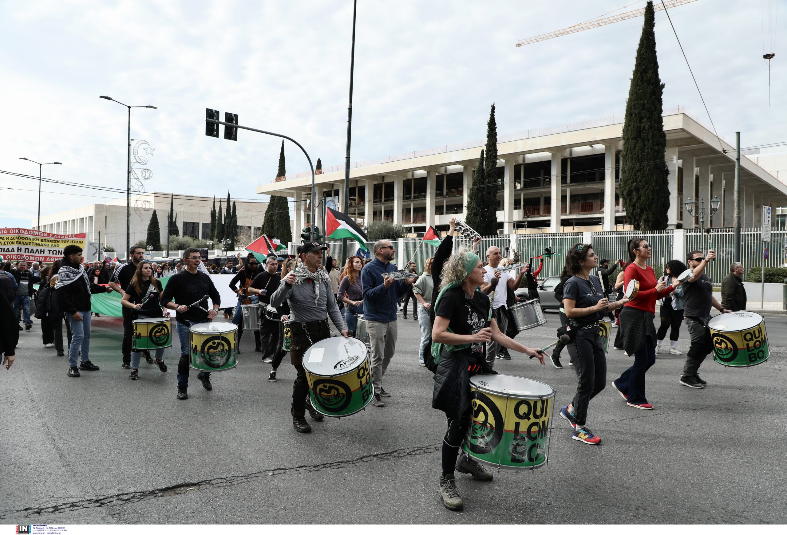 Κυκλοφοριακές ρυθμίσεις στη λεωφόρο Κηφισίας λόγω πορείας για την Παλαιστίνη – Που έχει διακοπεί η κυκλοφορία