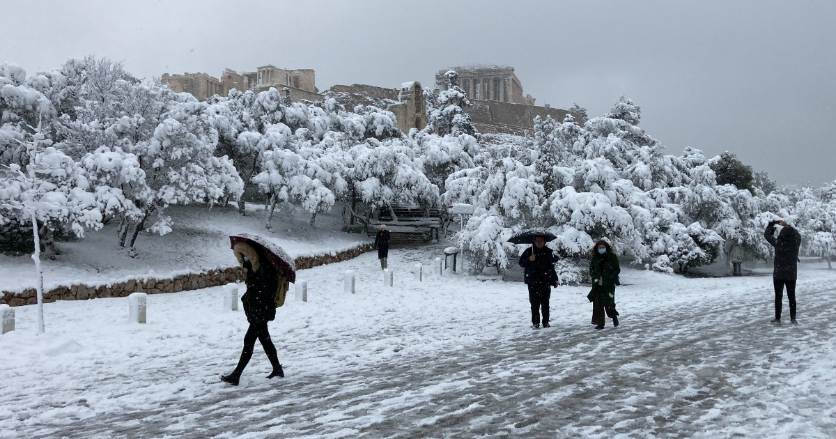 Κακοκαιρία: «Καταφθάνουν τα χιόνια στα βόρεια προάστια της Αττικής» λέει ο Γ.Καλλιάνος 