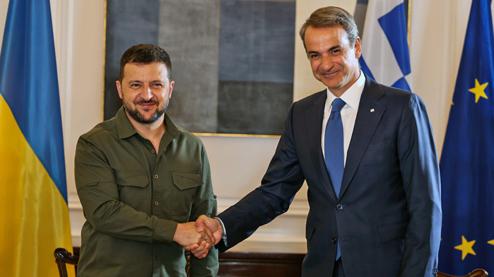 Με τον Β.Ζελένσκι επικοινώνησε τηλεφωνικά ο Κ.Μητσοτάκης – Τι συζητήθηκε