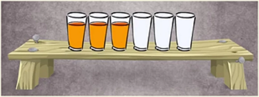 Ο γρίφος με τα ποτήρια πορτοκαλάδας που «σαρώνει» στο διαδίκτυο – Μπορείτε να τον λύσετε;
