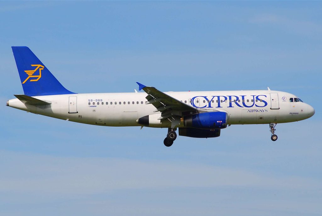 Κεραυνός χτύπησε αεροπλάνο της Cyprus Airways με 50 επιβάτες – Εκτελούσε πτήση Λάρνακα-Βηρυτός
