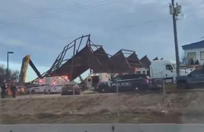 ΗΠΑ: Κατέρρευσε υπόστεγο στο αεροδρόμιο του Αϊντάχο – Τρεις νεκροί και εννέα τραυματίες