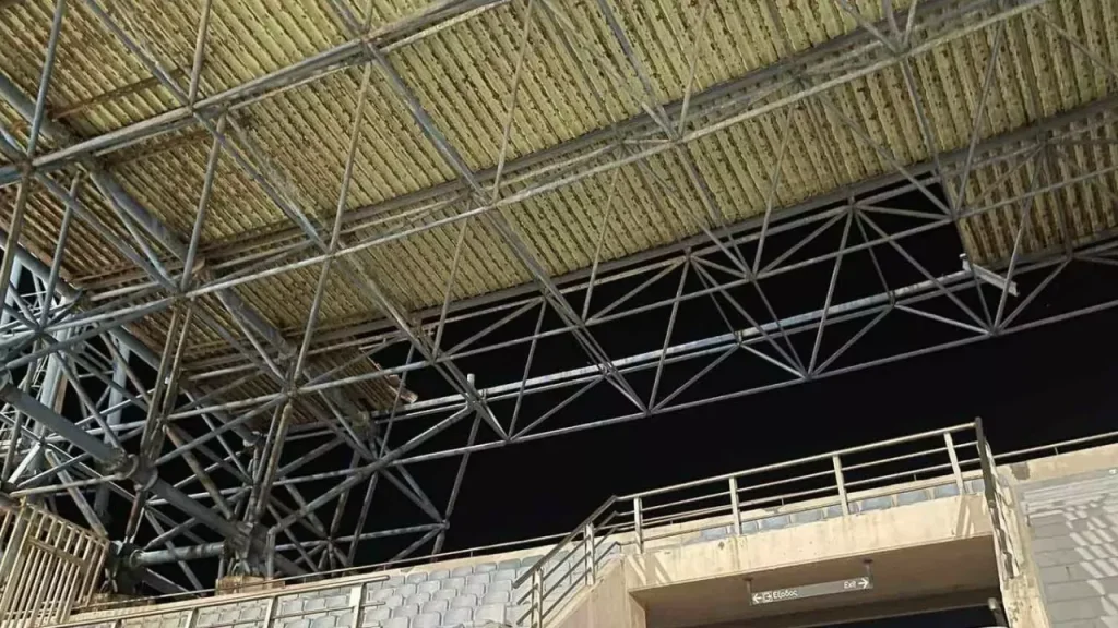 Ηράκλειο: Αύριο θα ξεκινήσει η αποκατάσταση του στεγάστρου του Παγκρητίου Σταδίου