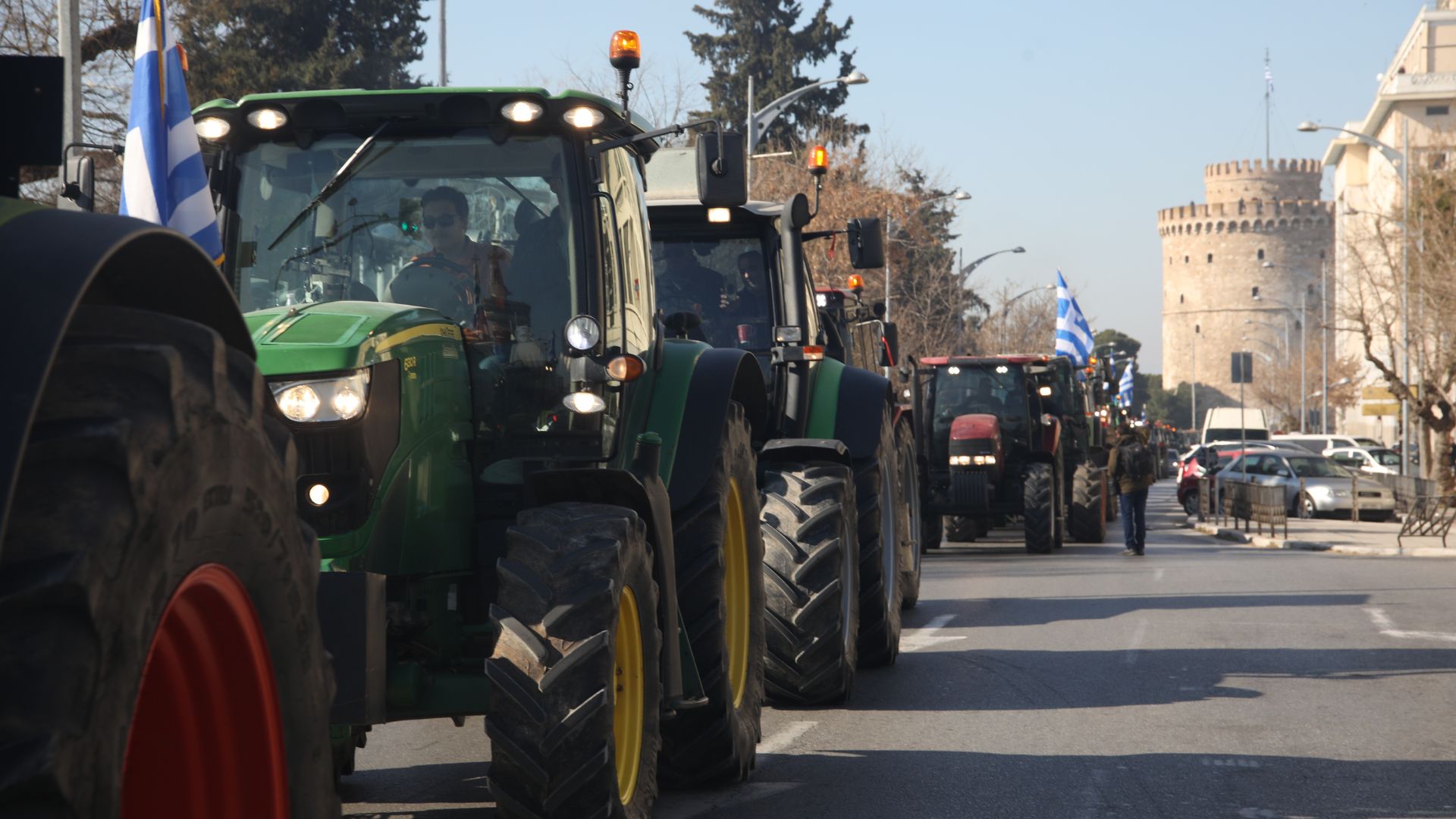Σήμερα το μεγάλο συλλαλητήριο των αγροτών στη Θεσσαλονίκη παρά τις εξαγγελίες Μητσοτάκη
