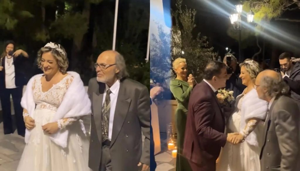 Παντρεύτηκαν στο Καβούρι ο Πύρρος Δήμας και η Αφροδίτη Σκαφίδα (φώτο-βίντεο)
