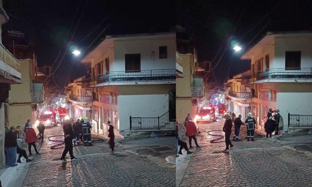 Διδυμότειχο: Διώροφο σπίτι τυλίχθηκε στις φλόγες (βίντεο) 