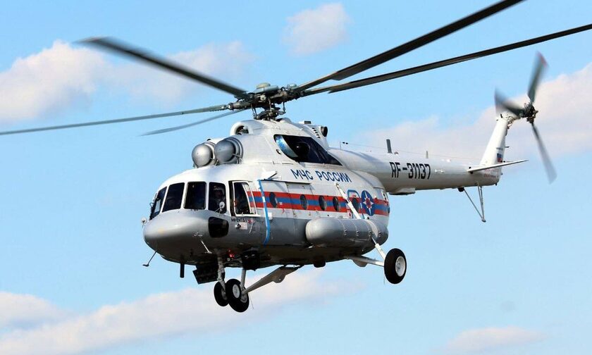 Ρωσία: Συνετρίβη σε λίμνη ελικόπτερο με τρεις επιβαίνοντες – Άγνωστη η κατάσταση της υγείας τους