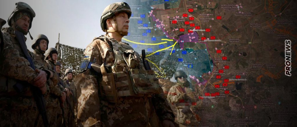 Ο νέος αρχηγός των ουκρανικών ενόπλων δυνάμεων έδωσε διαταγή αποστολής εφεδρειών στην Αβντίιβκα: «Πάση θυσία την κρατάμε»