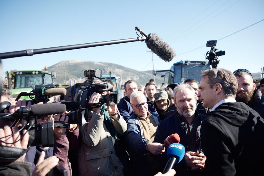 Ορίστηκε η επιτροπή των αγροτών που θα συναντηθούν με τον Κ.Μητσοτάκη