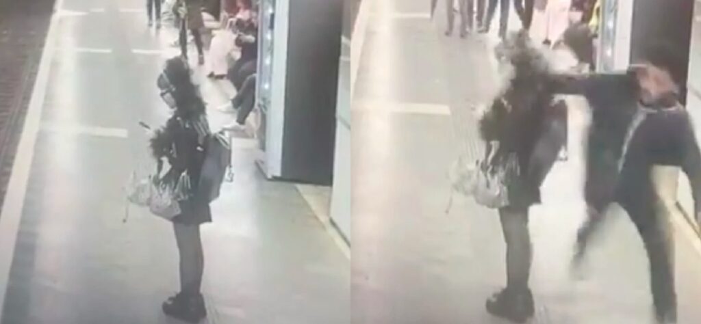 Βαρκελώνη: Παράνομος μετανάστης επιτίθεται σε γυναίκες σε σταθμό του μετρό – Βίντεο ντοκουμέντο