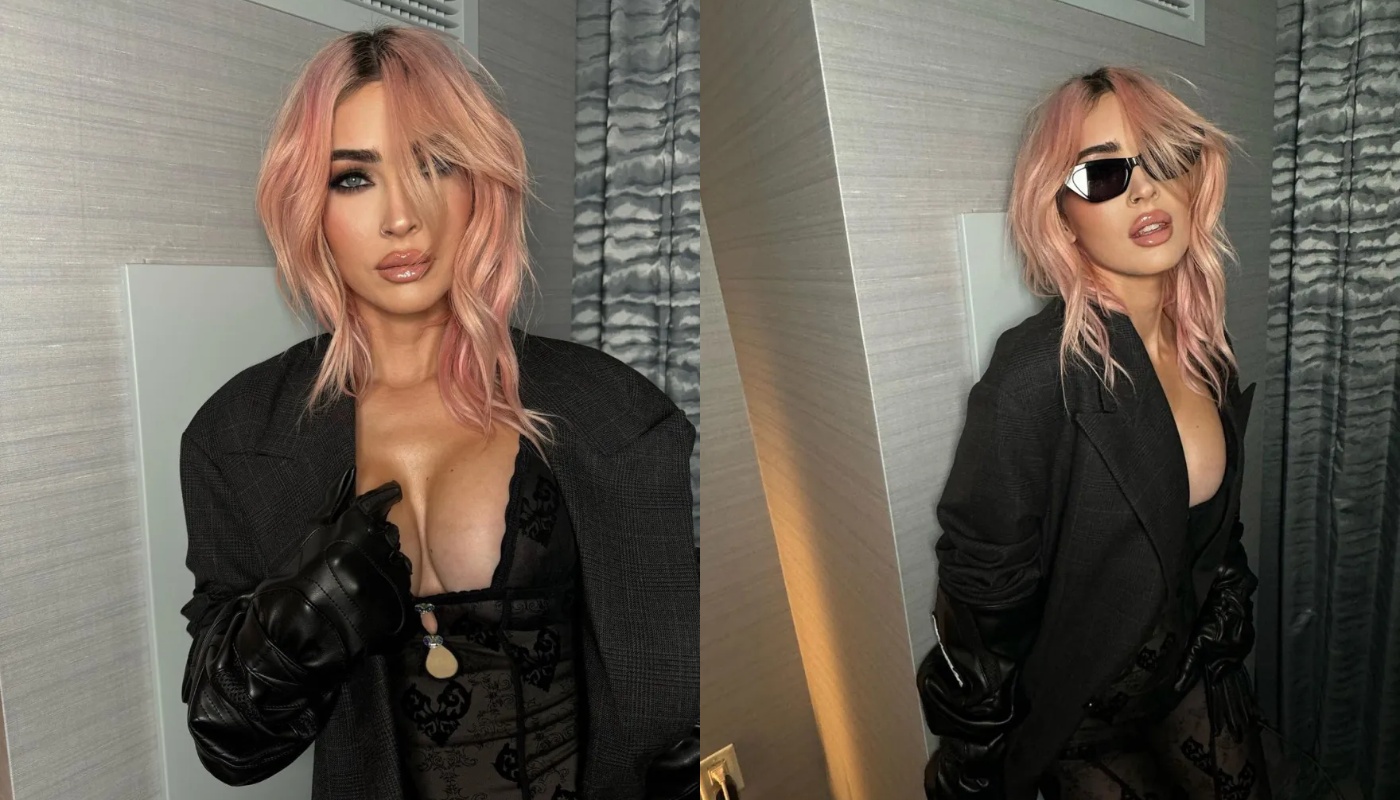 «Ζάλισε» το ανδρικό κοινό η Μέγκαν Φοξ – Οι νέες της φωτογραφίες στο Instagram με ροζ μαλλιά