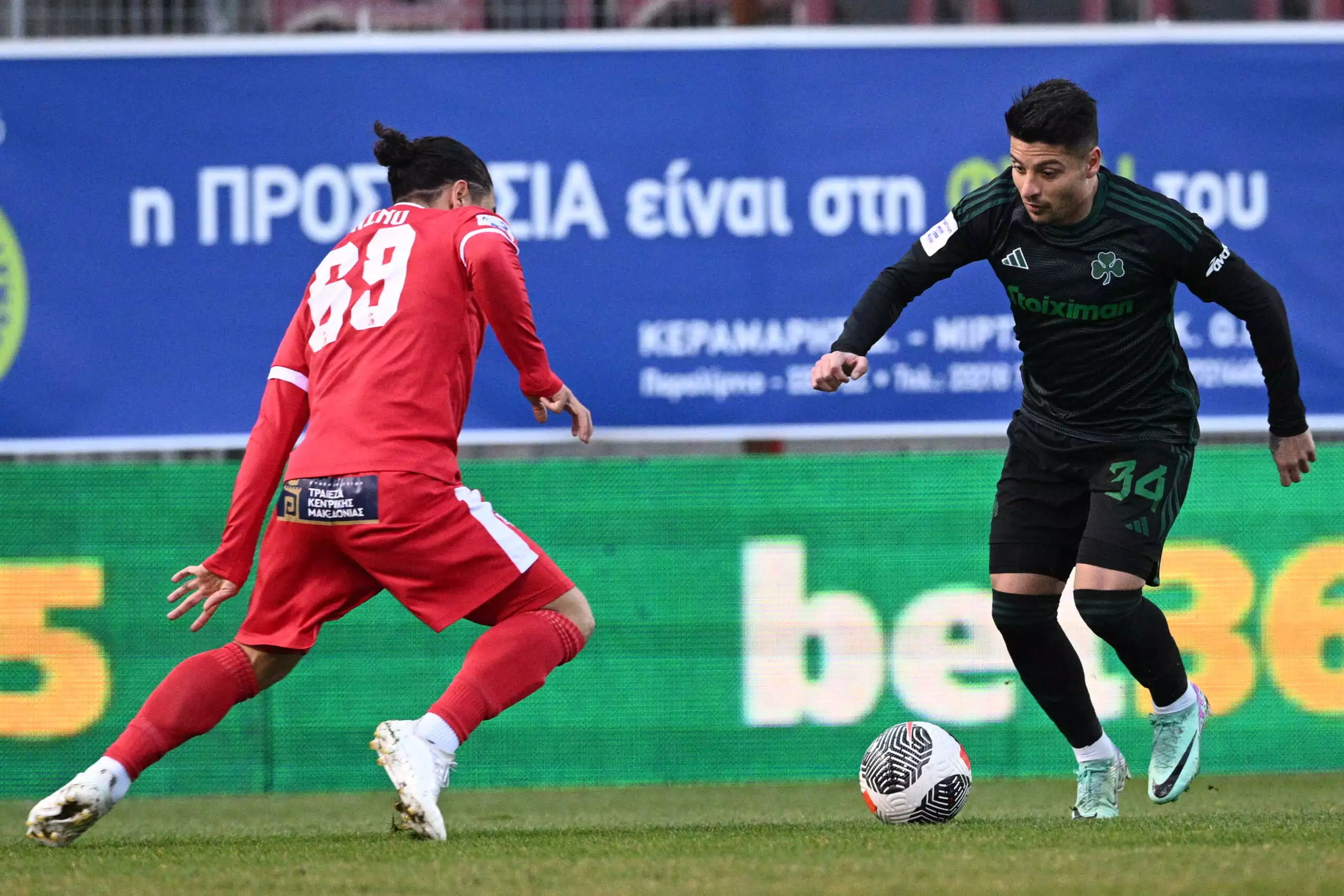 Ανακοίνωση διαμαρτυρίας από τον Πανσερραϊκό: «Στο γκολ του Παναθηναϊκού υπάρχει φάουλ σε ποδοσφαιριστή μας»