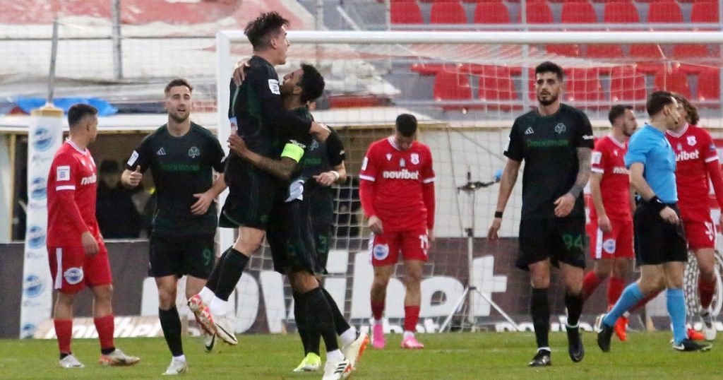 Ο Παναθηναϊκός έφυγε νικητής με σκορ 3-0 από την έδρα του Πανσερραϊκού