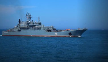 Οι Ουκρανοί βύθισαν στην Κριμαία τον «βετεράνο» του πολέμου στην Συρία το ρωσικό αποβατικό πλοίο Ceasar Kunikov (βίντεο) (upd)