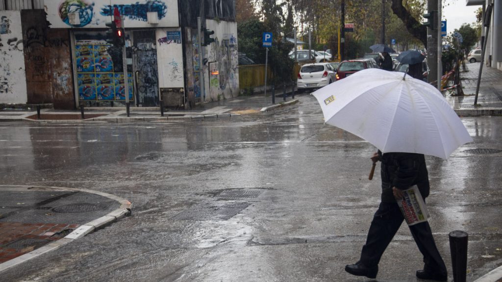 Βροχερός ο καιρός σε πολλές περιοχές της χώρας – Μικρή άνοδος της θερμοκρασίας