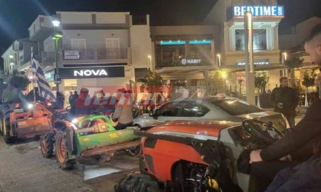 Αγρότες: Πραγματοποιούν μηχανοκίνητη πορεία στο κέντρο του Αιγίου