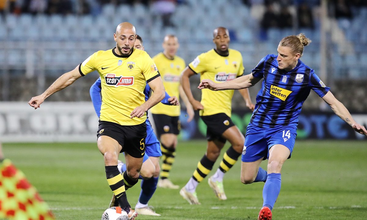 Η ΑΕΚ επικράτησε με σκορ 3-1 της Λαμίας – Η Ένωση παραμένει στην κορυφή της Super League