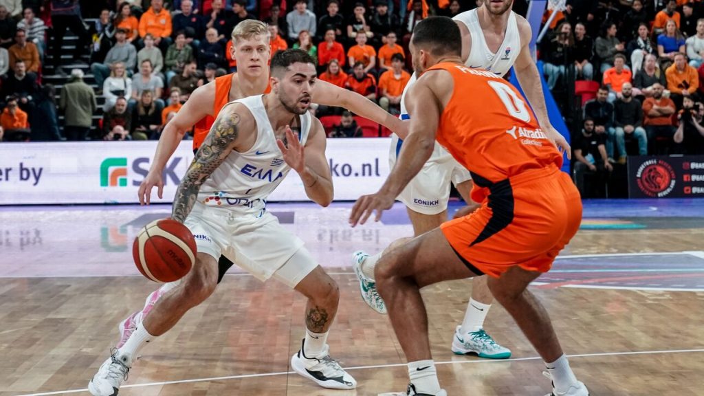 Ολλανδία – Ελλάδα 72-74: Η Εθνική μπάσκετ έκανε το 2/2 στα προκριματικά του Eurobasket 2025