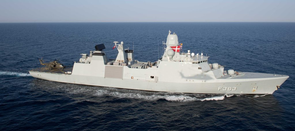 Η επιβλητική φρεγάτα Iver Huitfeldt του Ναυτικού της Δανίας ξεκίνησε περιπολίες στην Ερυθρά Θάλασσα