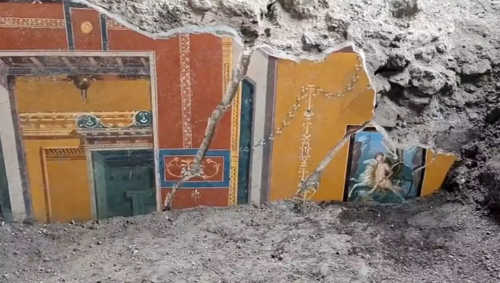 Πομπηία: Βρέθηκαν εντυπωσιακές τοιχογραφίες με τον Φρίξο και την Έλλη από την ελληνική μυθολογία